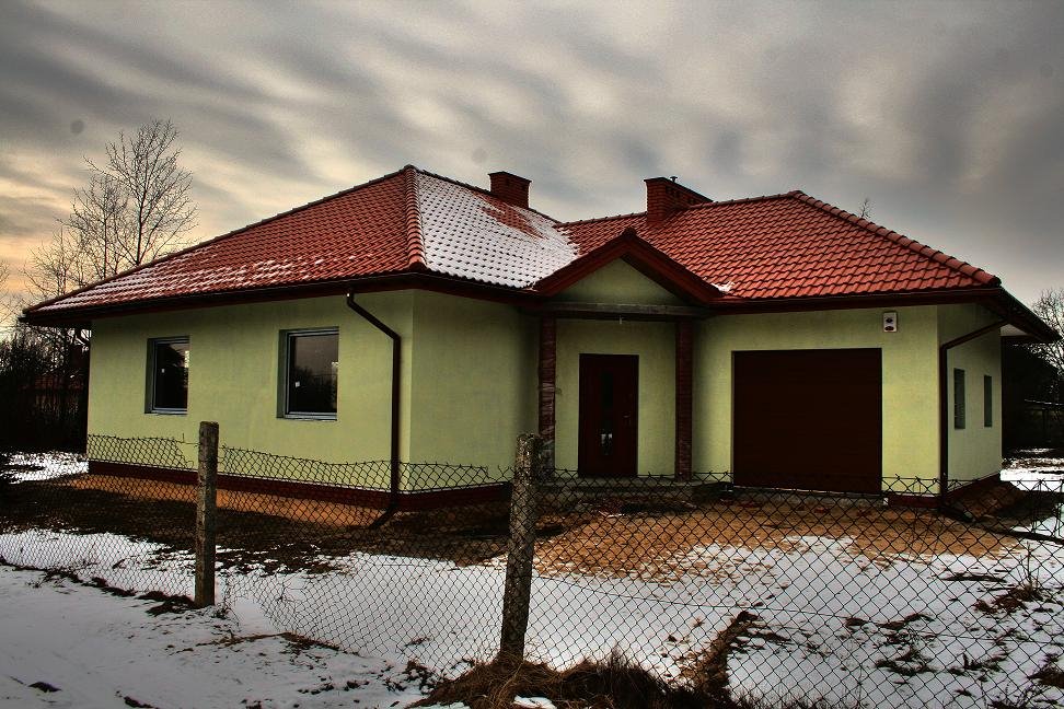 Pabianice dach obok strzelnicy Król dachów
