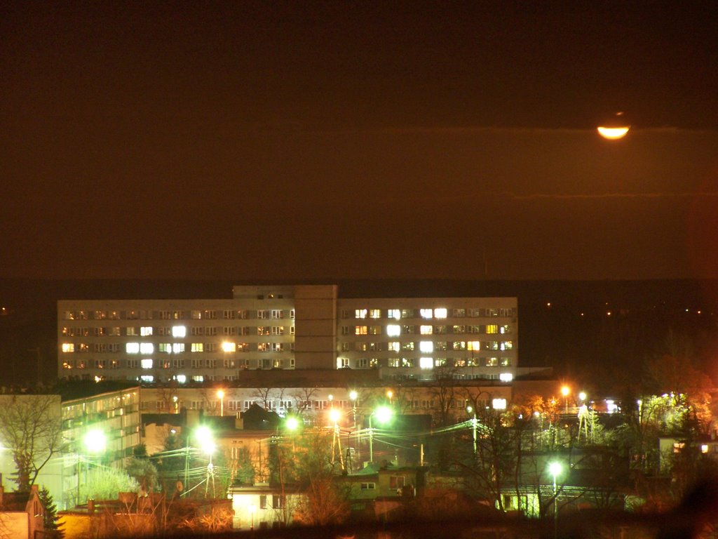 szpital miejski nocą