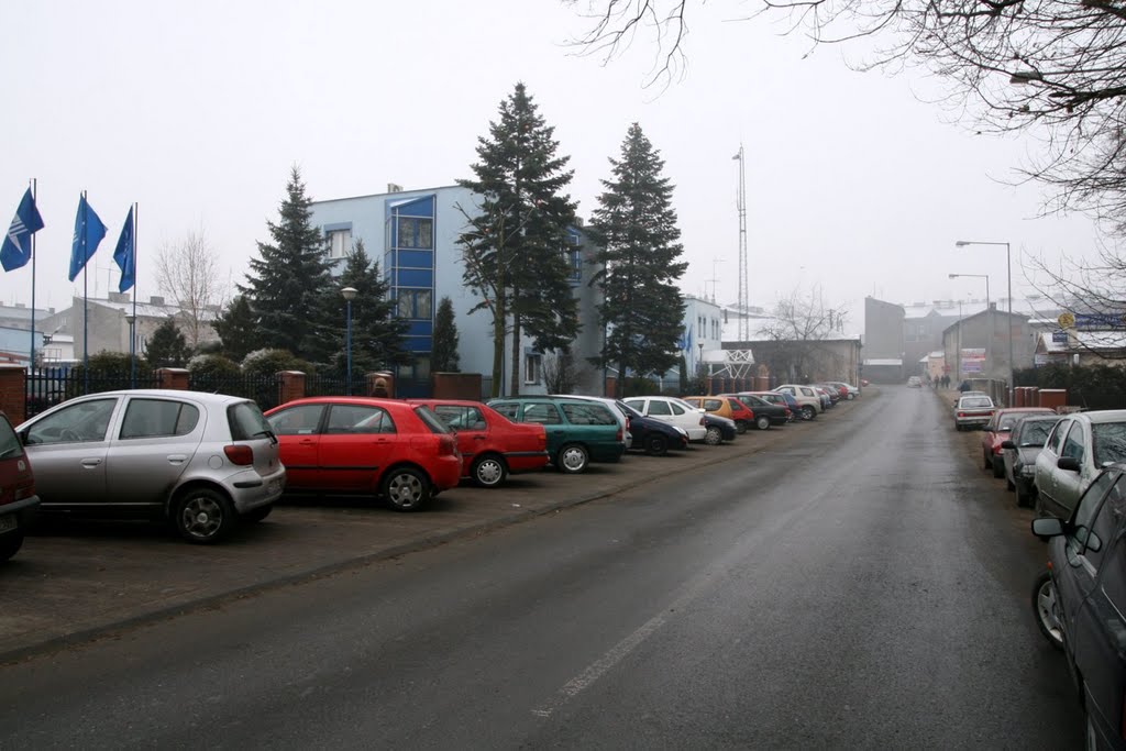 Wielka Synagoga w Radomsku. Obecnie biurowiec Zakładu Energetycznego, (Radomsko)
