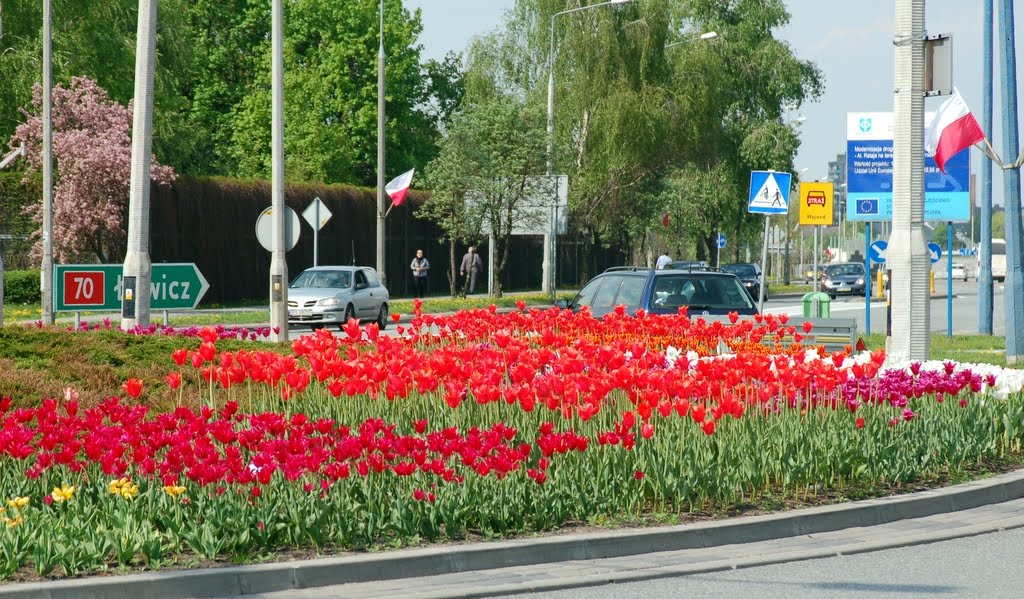 Pięknie ukwiecone Rondo
