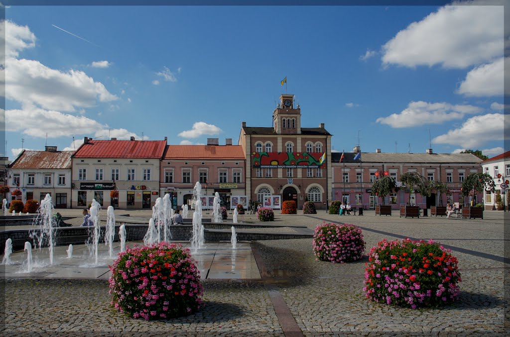 Skierniewice - Rynek - malby