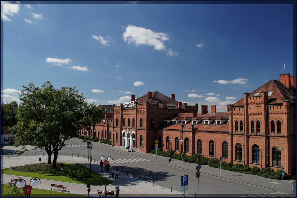 Skierniewice - Dworzec kolejowy - malby