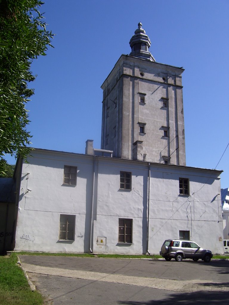 Wieża bramna, widok od strony zachodniej