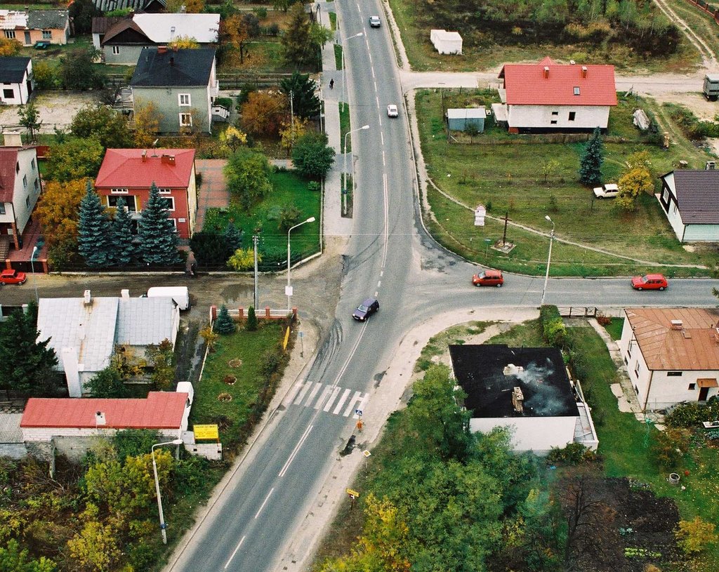 Skrzyżowane ul. Francuskiej z ul. Jana Pawła II