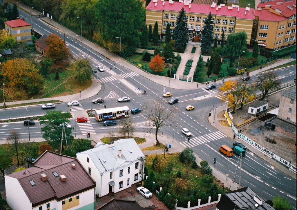 Skrzyżowanie Artyleryjskiej z Piłsudzkiego