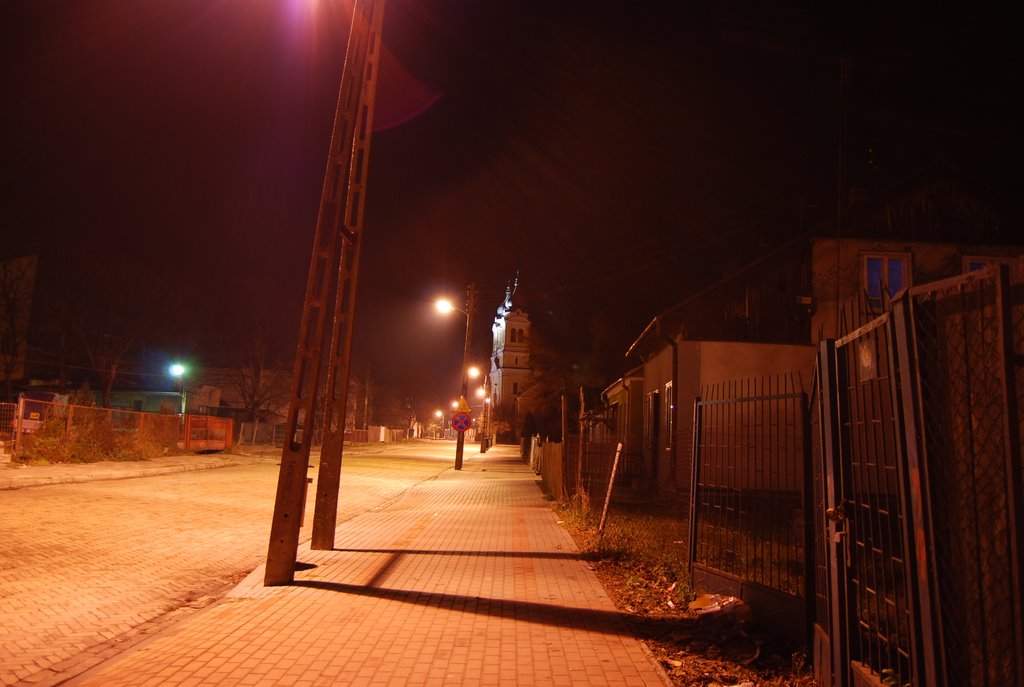 Bilgoraj nocą