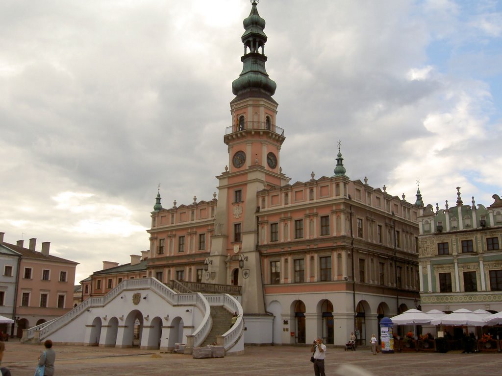 ratusz w Zamościu