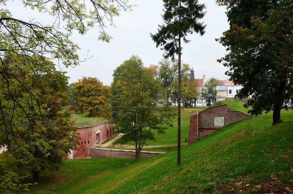 Kojec (1836) i mury obronne (1580-1618) Zamościa