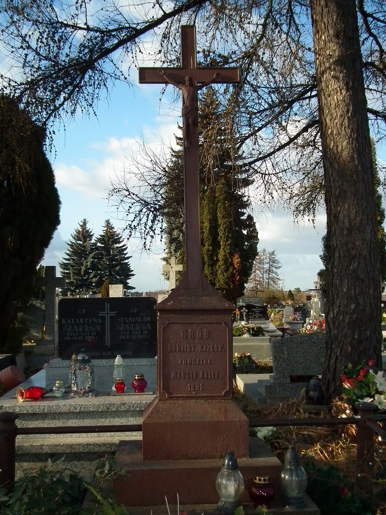 Żeliwny nagrobek