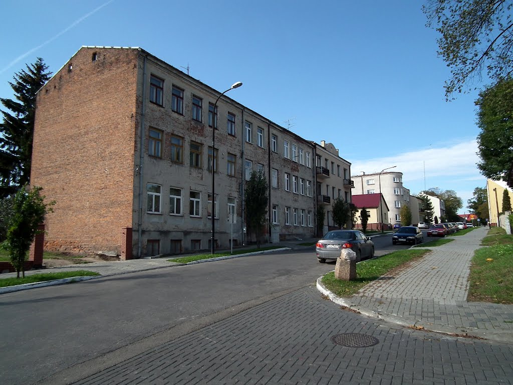 Budynki przy ul.Piłsudskiego