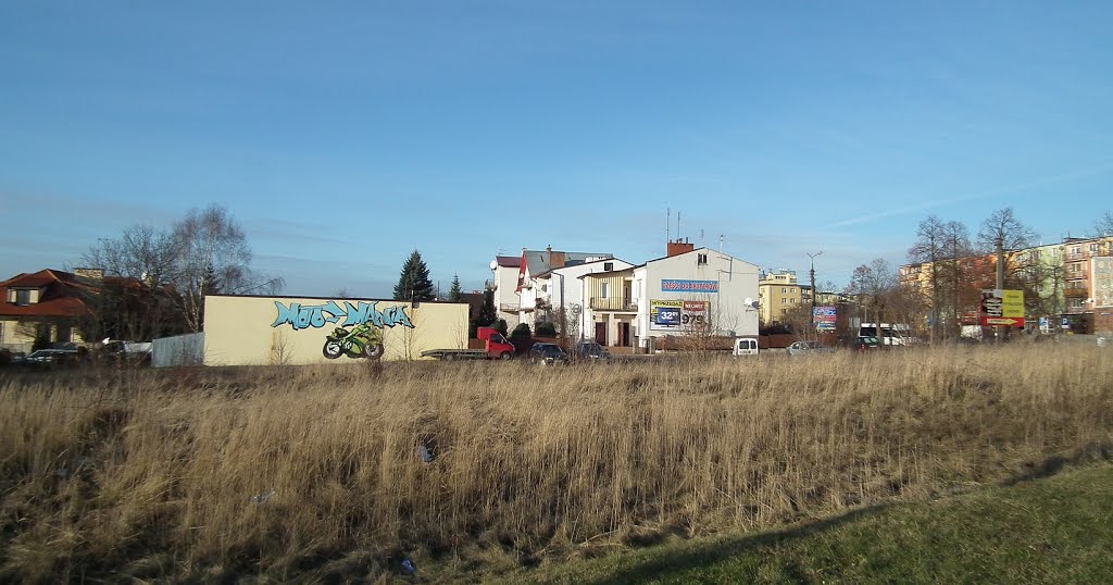 Kraśnik - widok od ul. Przechodnia