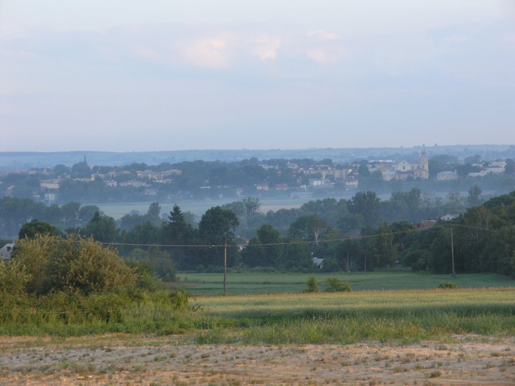 Krasnystaw - Panorama z ul. Czuby