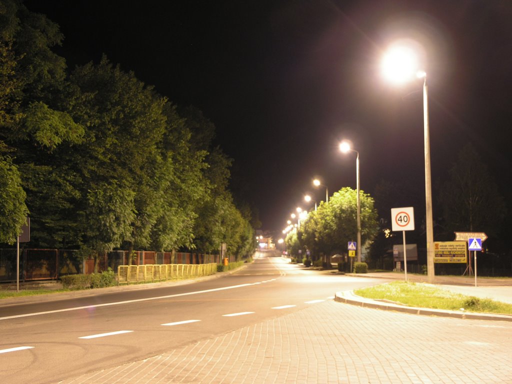 Krasnystaw nocą
