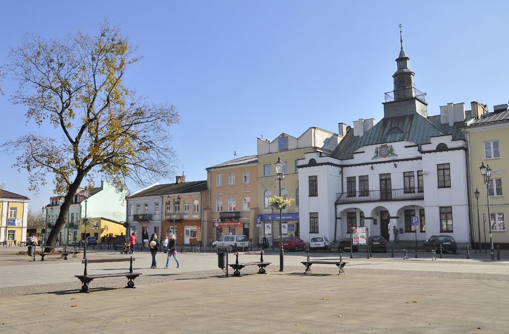Krasnystaw - Rynek jesienią