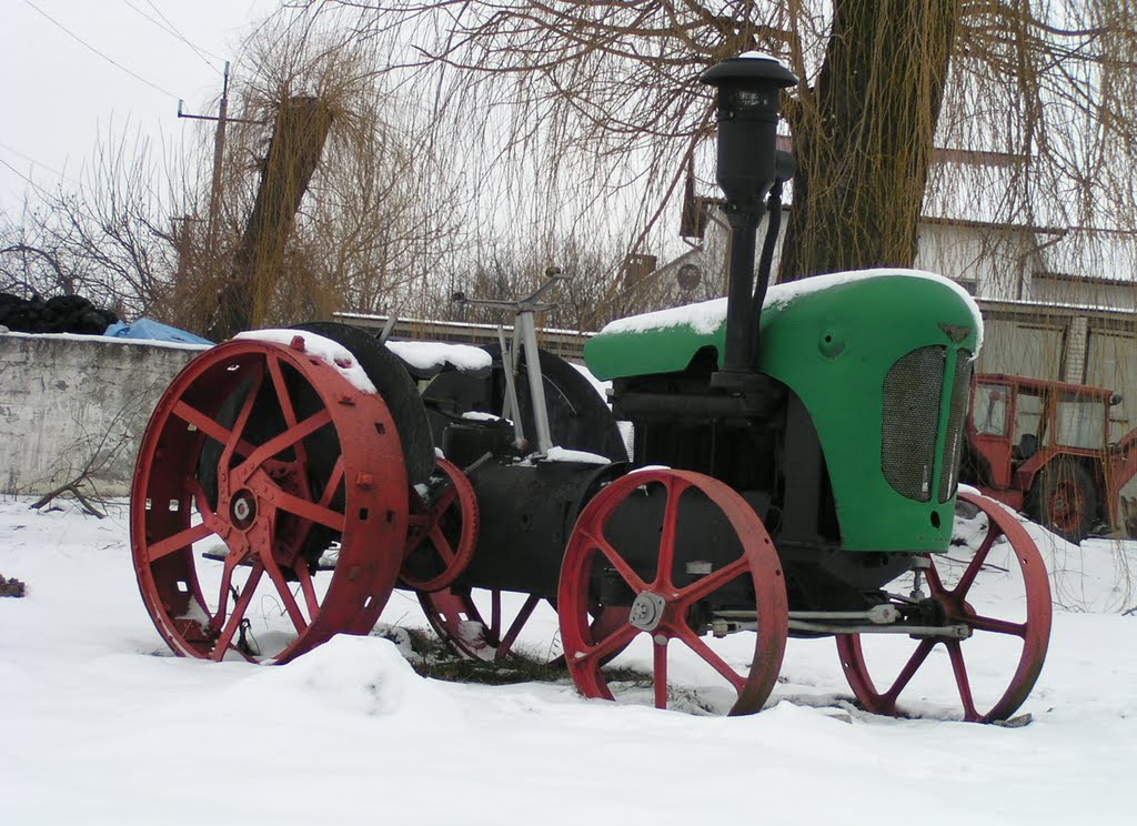 Krasnystaw, the old tractor, 2011