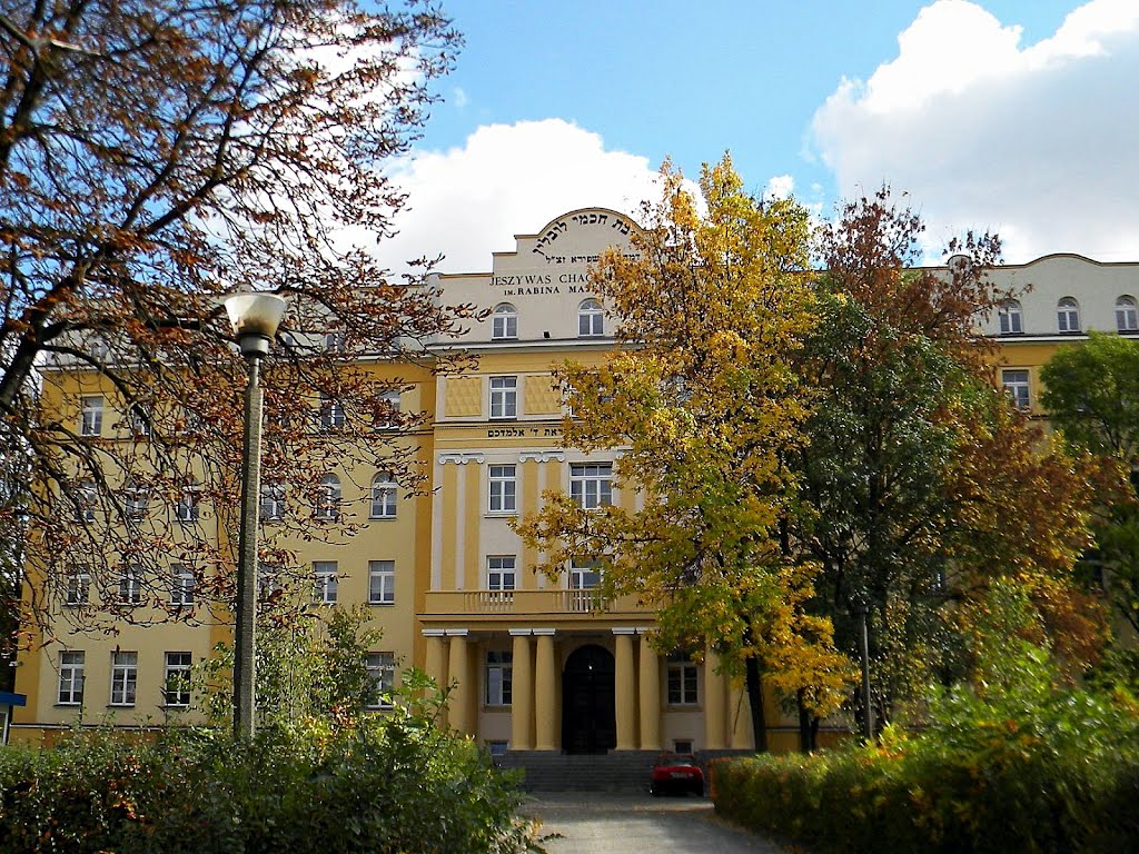 Jeszywas Chachmej Lublin im. Rabina Majera Szapiry / Lublin Yeshiva Chachmej them. Of Rabbi Meir Shapira