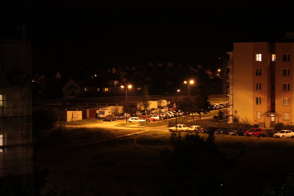 Świdnik nocą