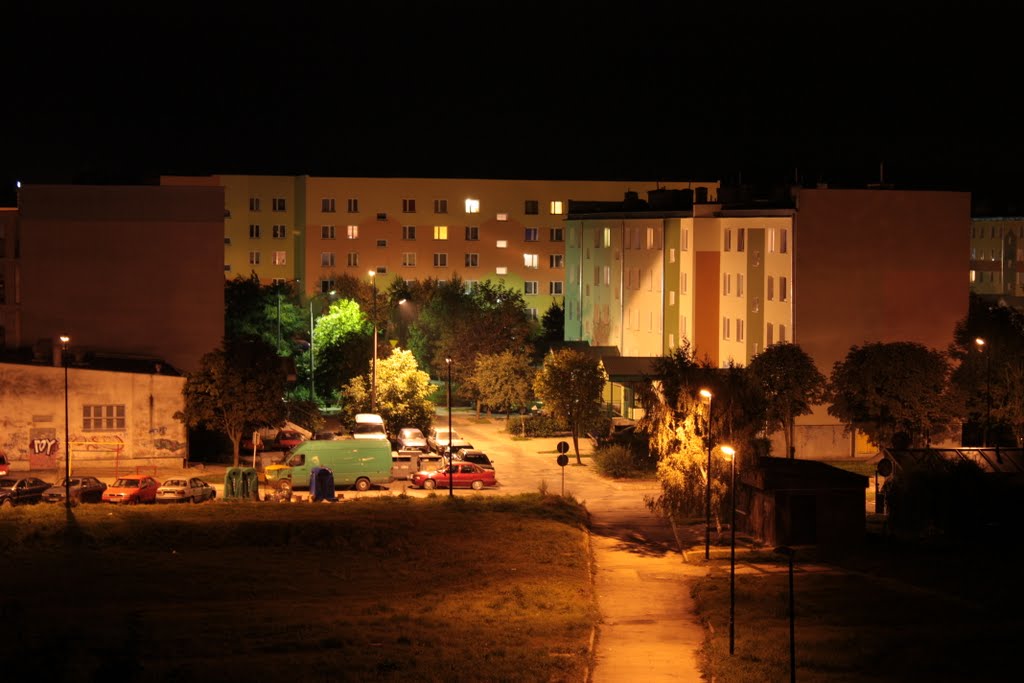 Świdnik nocą