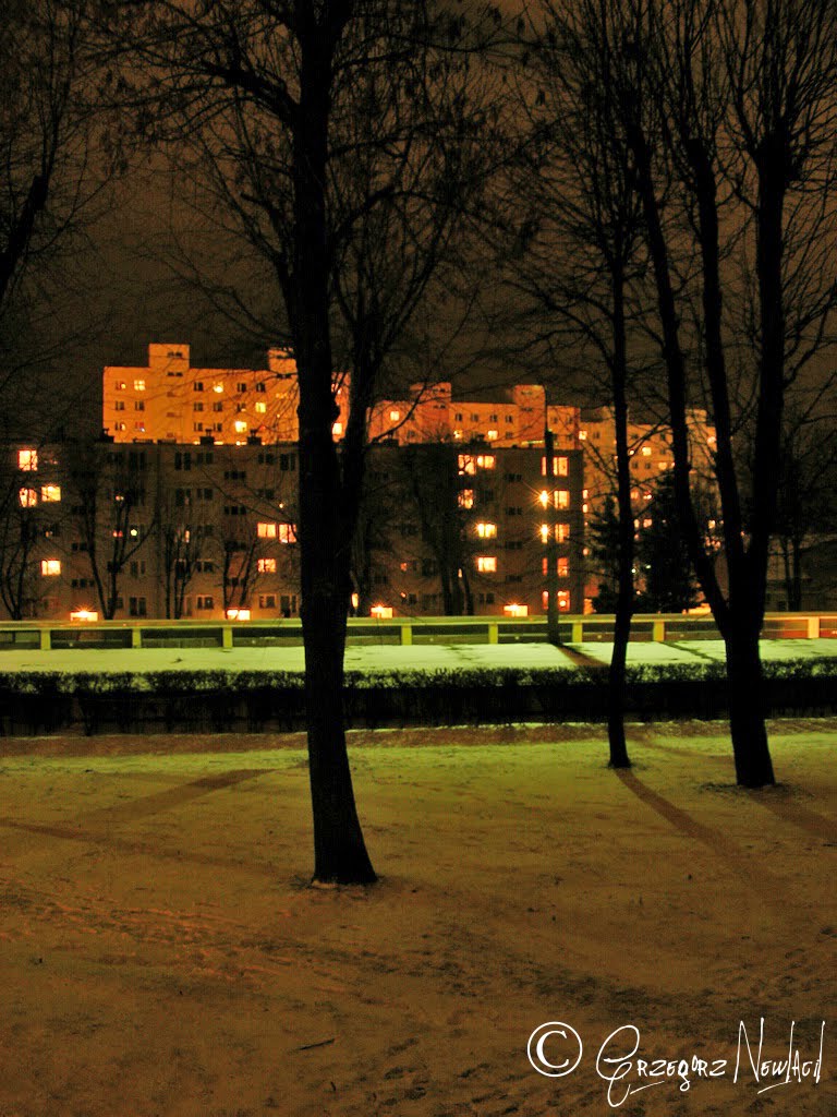 Swidnik by night/Świdnik nocą