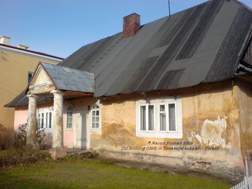 Old building (1828) in Tomaszów Lubelski - Poland