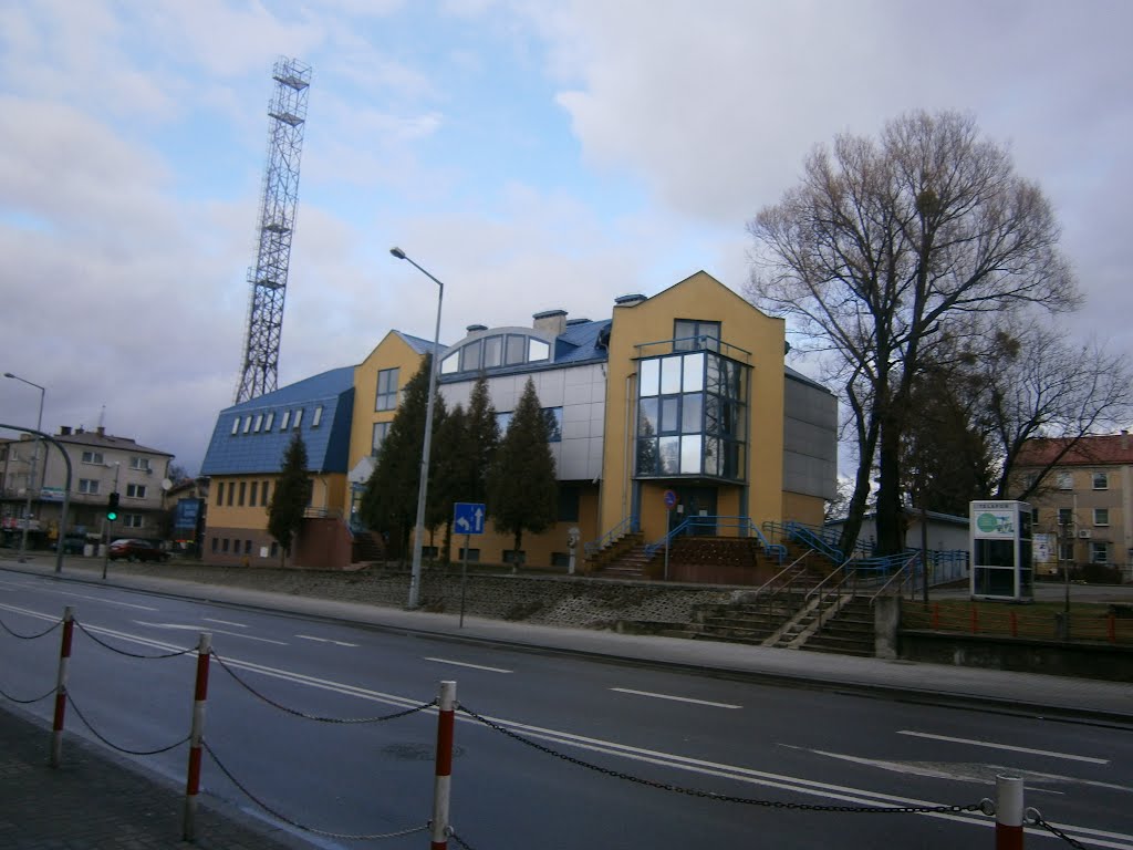 Tomaszów Lubelski - budynek telekomunikacji