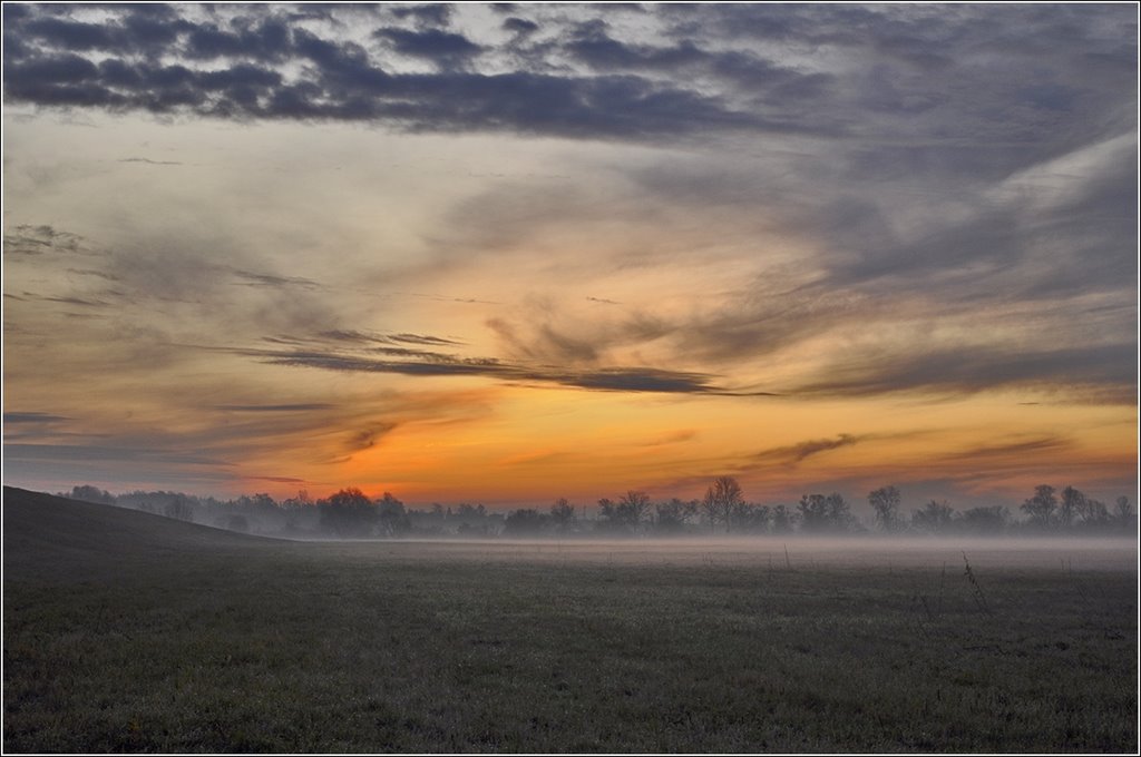 sunrise of Opole