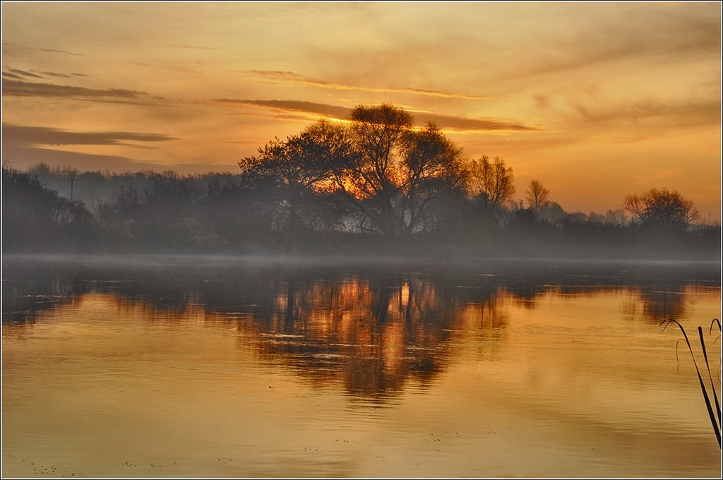 sunrise of Opole
