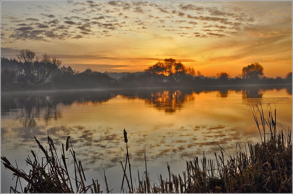 sunrise of Opole