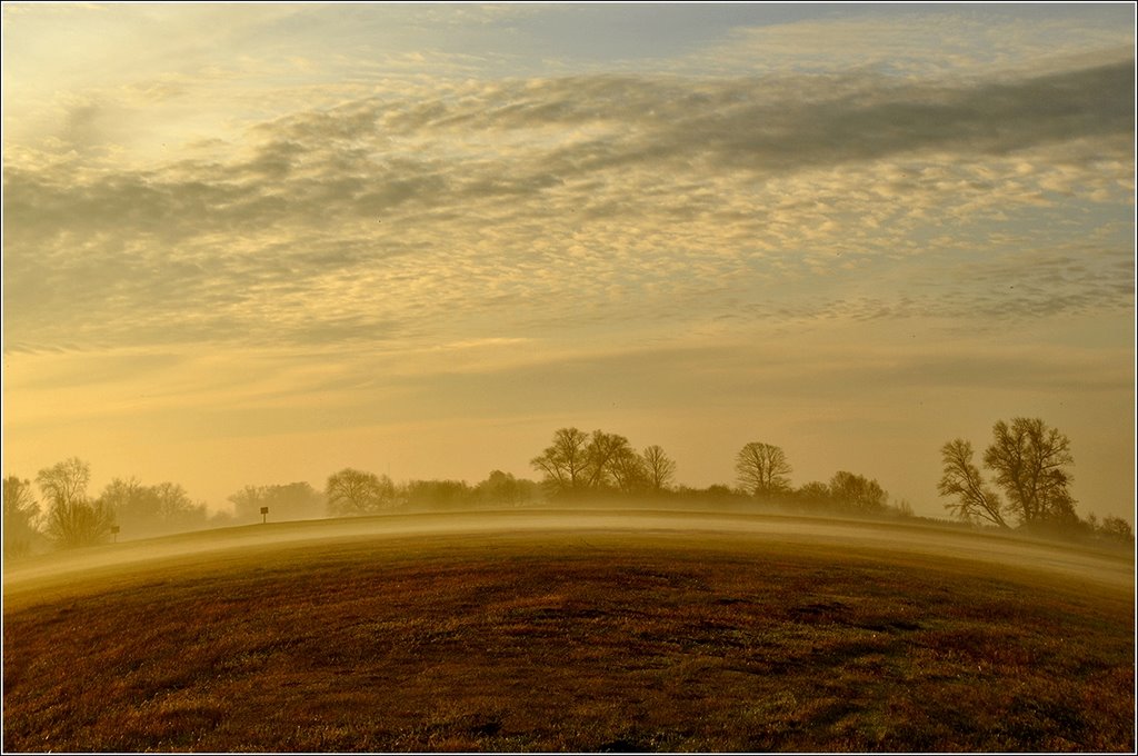 sunrise of Opole