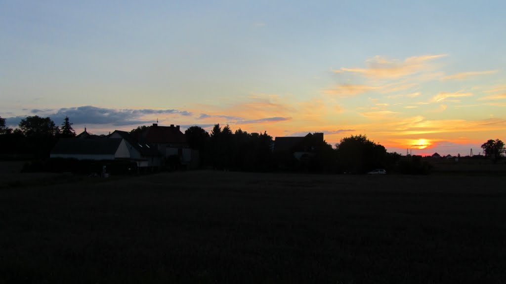 Winów/Winau - Sonnenuntergang