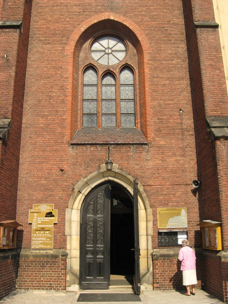 Drzwi (Kościół św.Zygmunta i św.Jadwigi śląskiej)