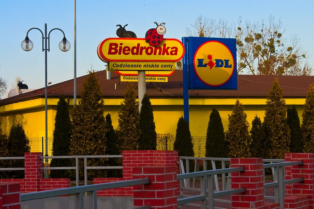 Kędzierzyn-Koźle - dyskonty spożywczo przemysłowe / discounters grocery industry