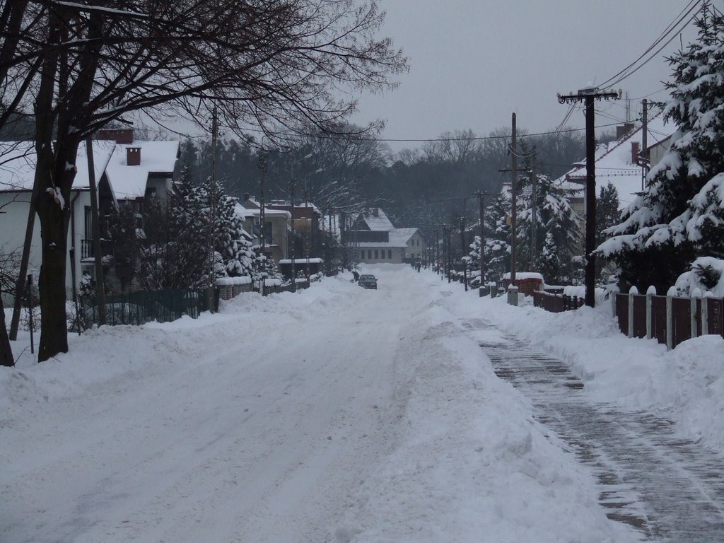 Kluczbork, ul. Strzelecka (Dec. 2005)