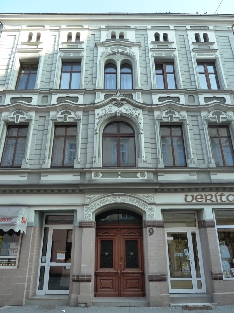 Poland, Kluczbork, just a nice house