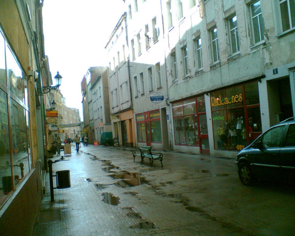 Ulica Krakowska  w Kluczborku