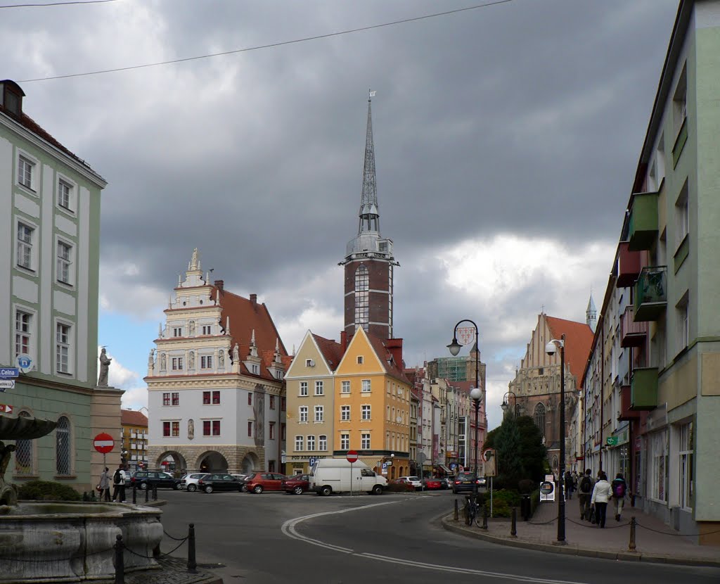 Nysa, square.