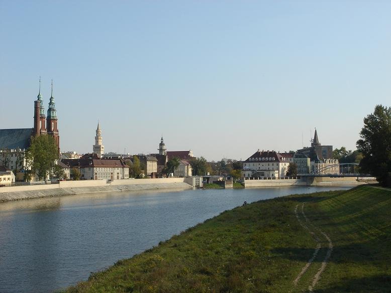 View of Opole Old Town
