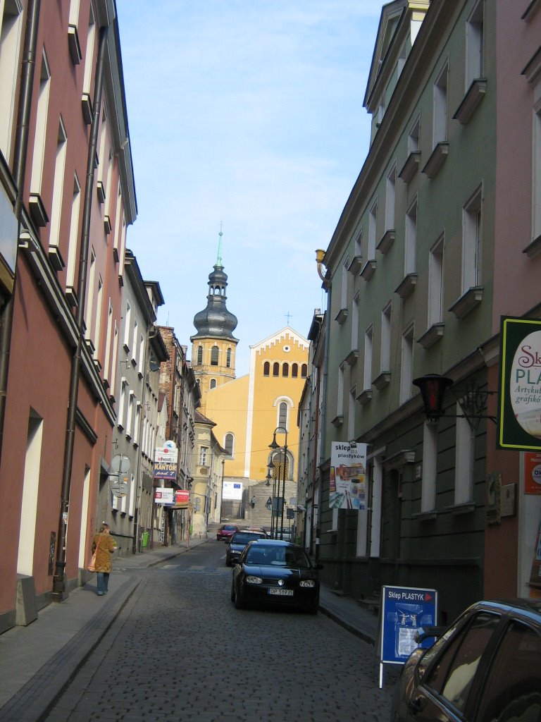 Uliczka w Opolu