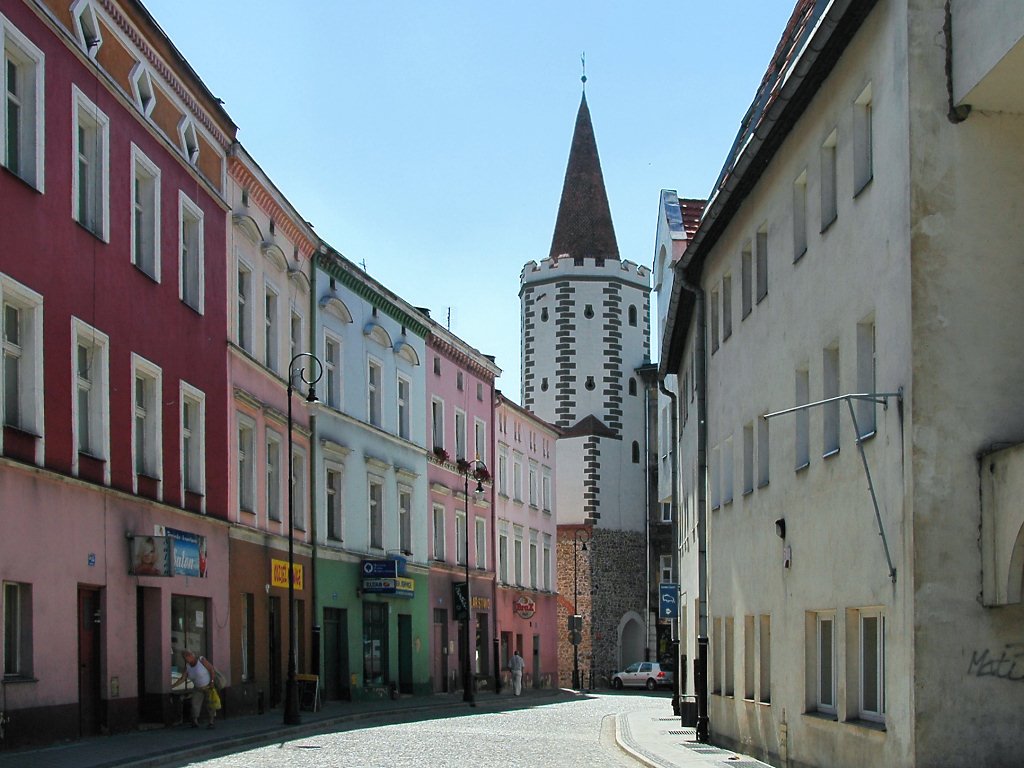 Gate tower in Prudnik