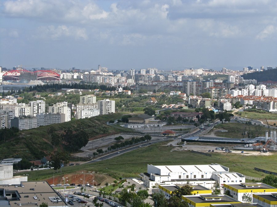 Vista para Alfornelos, Venda Nova e Benfica