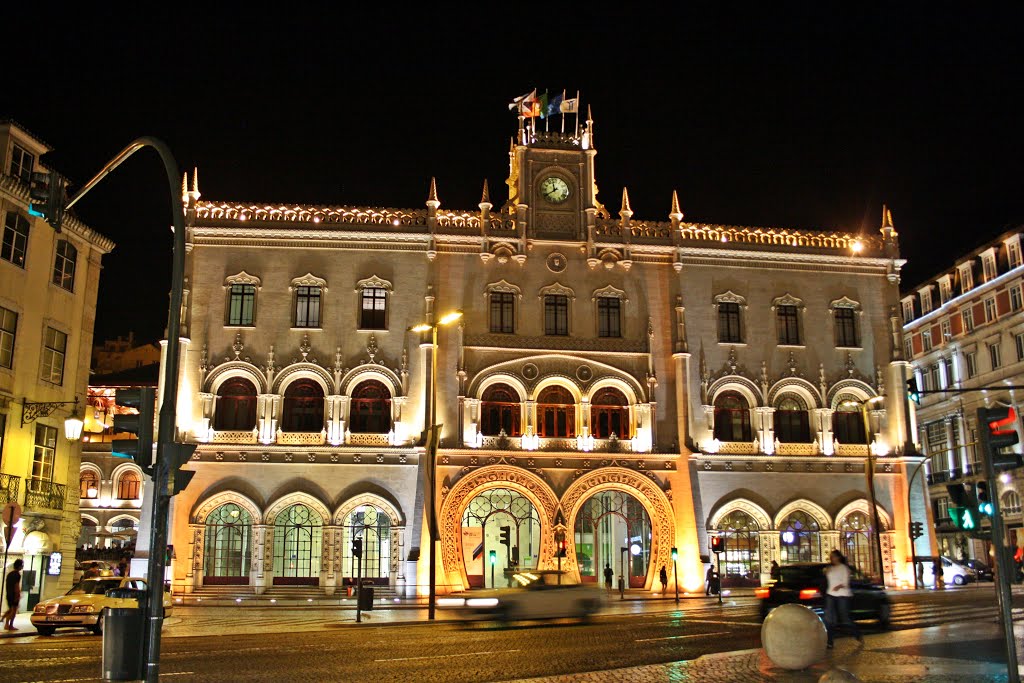 Estação ferroviária do Rossio, Santa Justa - Lisboa