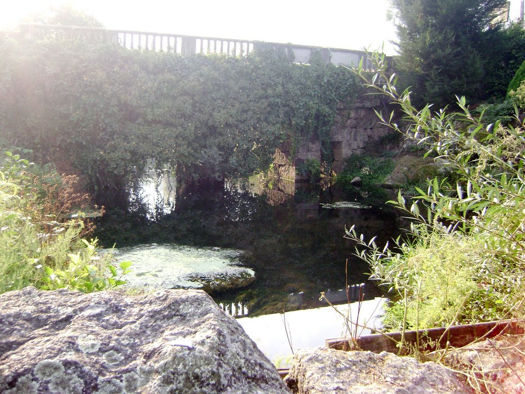 Ponte nova sobre o rio Este em Ruilhe, Braga