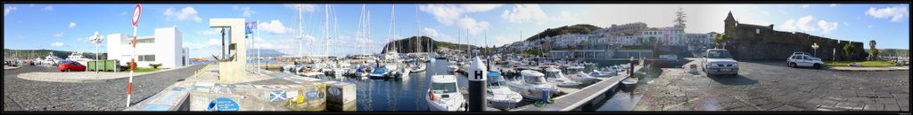 Horta  - Hafen (360°)