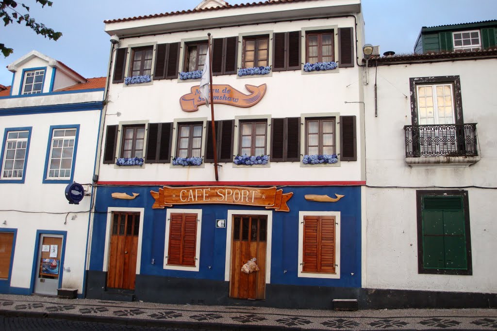 Faial Cidade da Horta. "se Velejares até a Horta e não visitares o "Café Peter" não viste a Cidade da Horta. O Café Sport foi clasificado Em 1986, pela revista Newsweek e considerou-o no lote dos melhores bares do mundo. Mas não é só um Bar-café, mas uma 