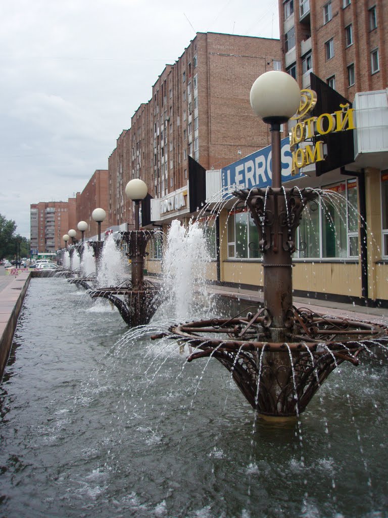 Fountain at Polalar shopping-center