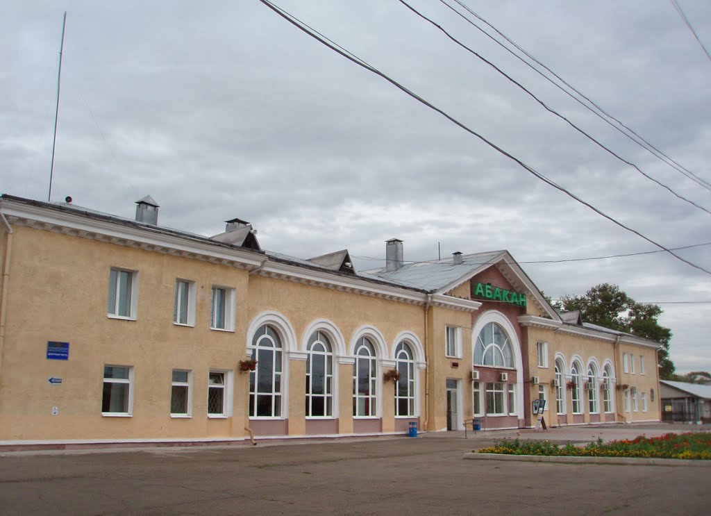 Abakan train station