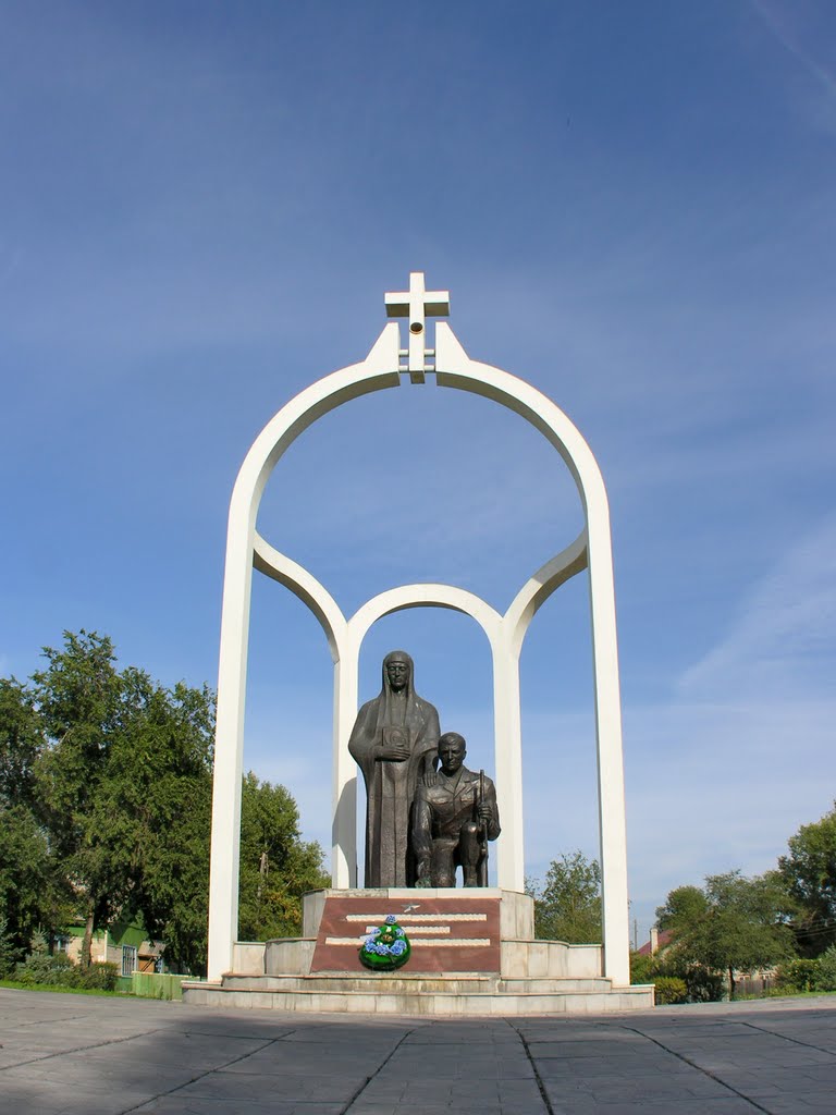 Monument "To the Sons of Khakassia, who died in local wars"