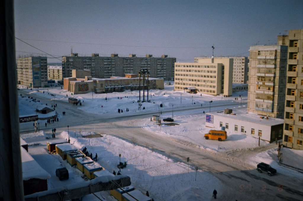 вид с балкона 7 мкр. д.14