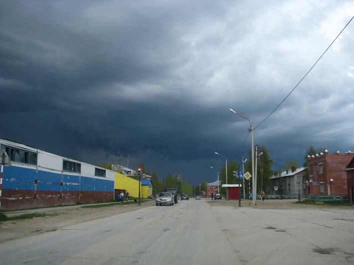 Перекресток Кооперативная-Сухарева, июнь 2008г.