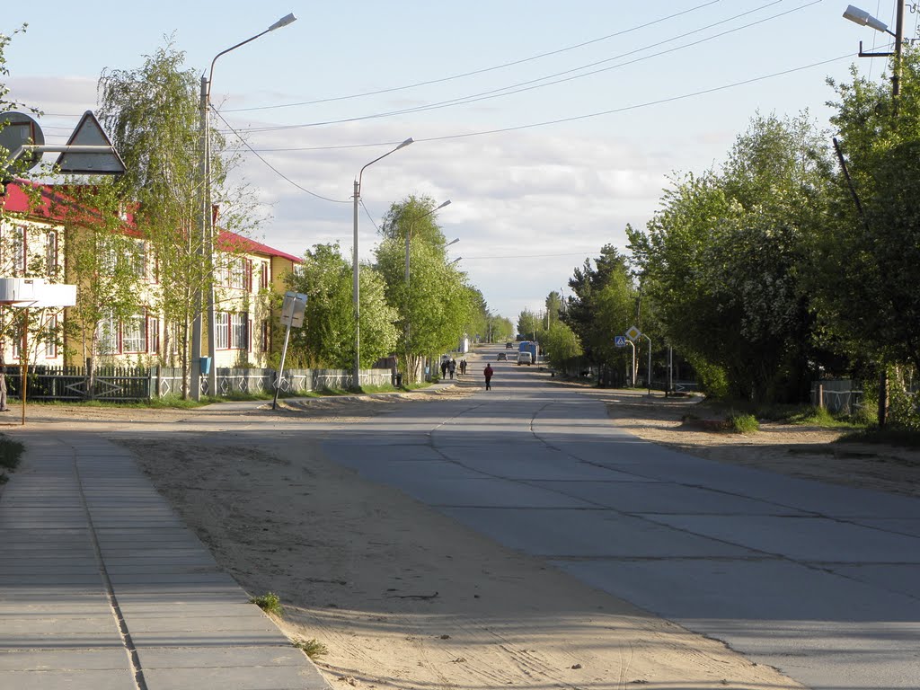 По ул.Кооперативной в сторону 2-й школы